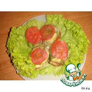 Башенки из кабачков