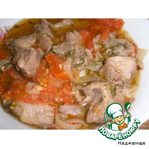 Мясо в рукаве