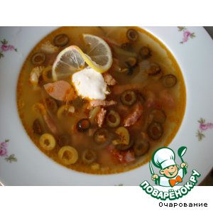 Солянка мясная быстрая