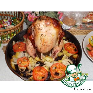 Жаркое с курицей