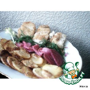 Рыбка запеченная