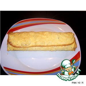 Яичные рулетики