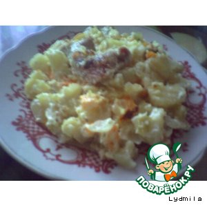 Запеканка овощная с мясом