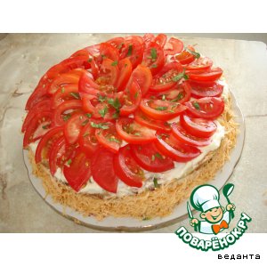 Кабачковый тортик