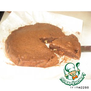 Шоколадный торт-пирог
