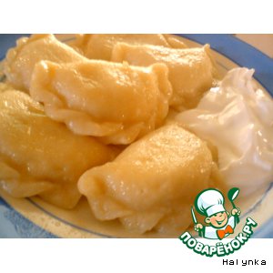 Вареники польские с картофелем и творогом