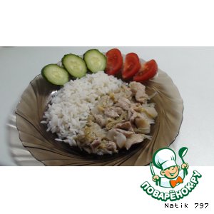 Сочная свинина с пекинской капустой