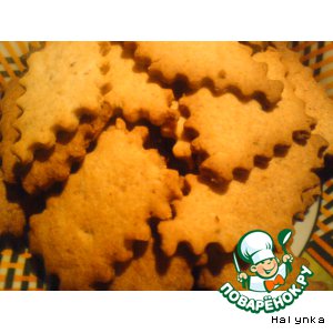 Печенье из шкварок