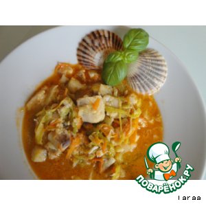 Ароматный рыбный суп "Bouillabaisse"