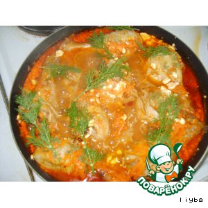 Куриные голени во вкусном соусе