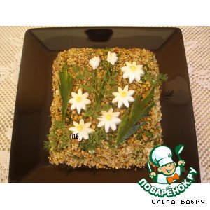 Салат "Мясной с орехами"