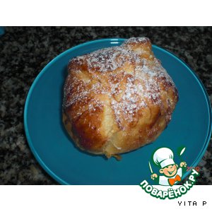 Яблоки в слойке