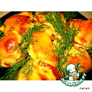 Закуска "Поцелуй бабочки"