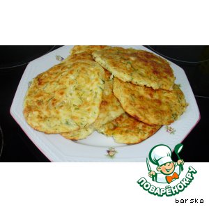 Сырные лепeшки 1