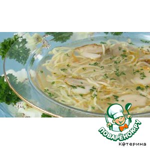 Лапша грибная