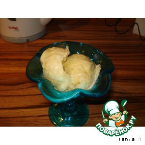 Мороженое из ревеня
