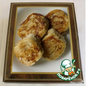 Рулетики с курицей