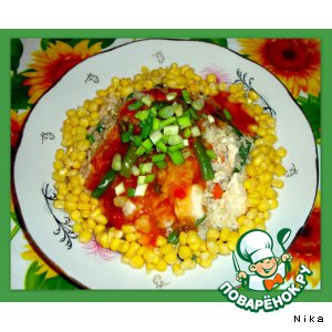 Рис с курицей и овощами