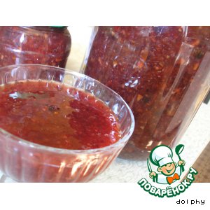 Варенье из красной смородины с апельсинами