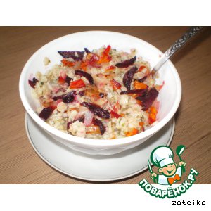 Овощная овсянка