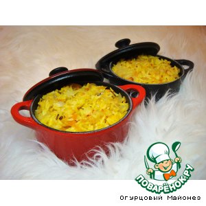 Баранина с рисом «Шайтан-кастрюль»