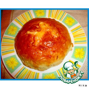 Пышка с  сыром