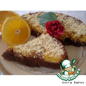 Шоколадно-апельсиновый кекс