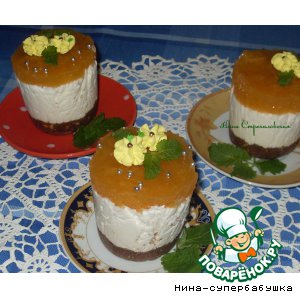 Абрикосовые чизкейки