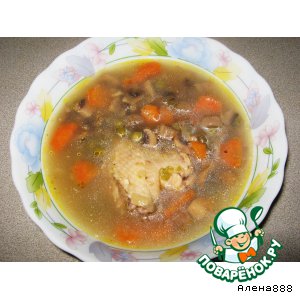 Ароматный суп без картофеля