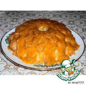 Кекс с халвой