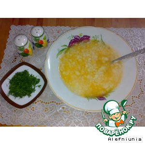 Суп "Затирушка"
