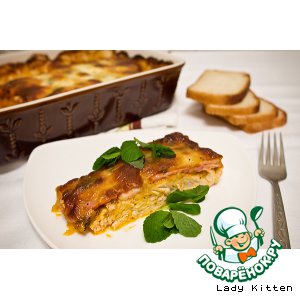 Куриное филе с вялеными помидорами, беконом и моцареллой