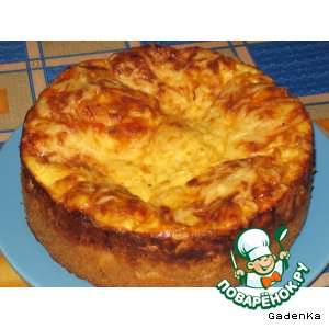 Просто очень сырный пирог