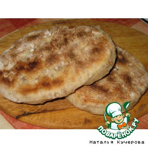 Маффины с гречкой на сковородке