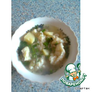 Галушки с сюрпризом