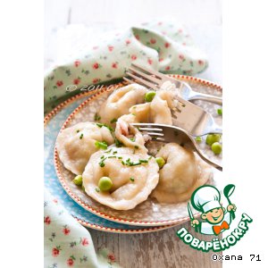 Пельмени с кальмарами
