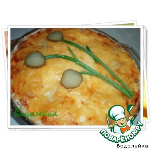Картофельная запеканка с вешенками