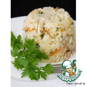 Рис с курицей в мультиварке