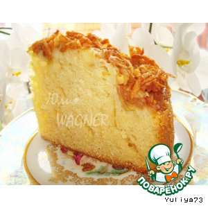 Немецкий "Кухен с яблоками"