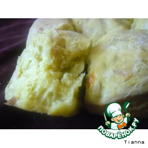 Тыквенный хлеб с курагой