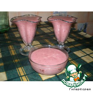 Клубничный мусс
