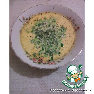 Сливочный супчик с креветками