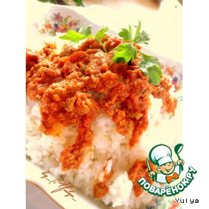Плов с печенью