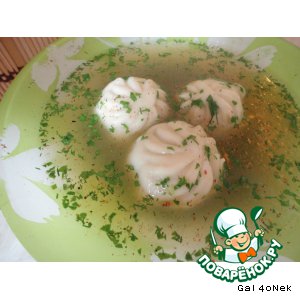 Пельменный суп с кавказким акцентом