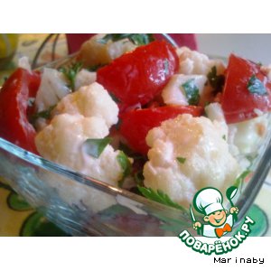 Салат из цветной капусты