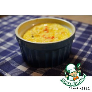 Запеканка из лосося с кабачками