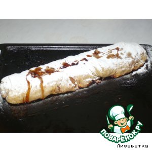 Яблочный штрудель с корицей