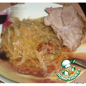 Свинина по-баварски