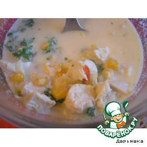 Мексиканский кукурузный суп