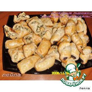 Слоеные хачапури и шоко-круаcсаны